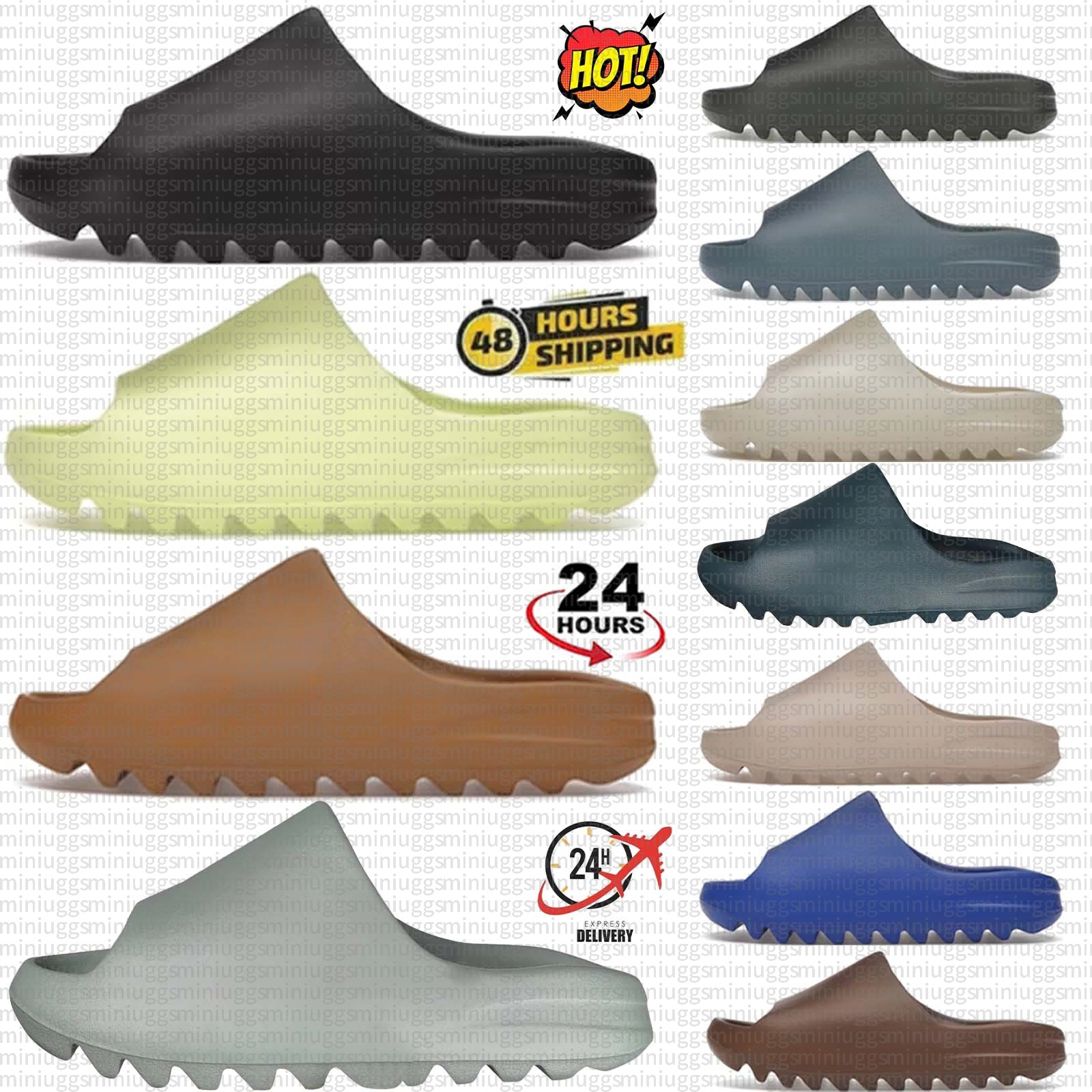 casual slippers platform designer slipper classics slides soft sandals footbed cork shoes Men Woman granite blue Ochre slide black White Glow Green