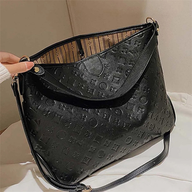 10A Hot Women Luxurys Designers Bags Crossbody Enbossed Flower Handbag Shoulder Bags Fashion Composite Lady Clutch Tote Bag shopping Female Coin Pur