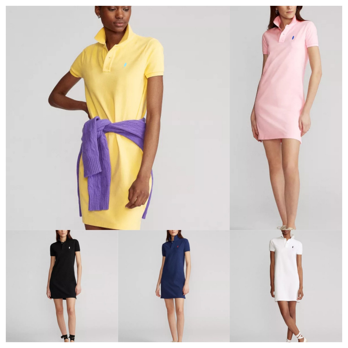 Designer Women Dress Summer Trendy Lapel Solid Color Embroidery Elegant Skirt Simple All Cotton Comfort Streetwear