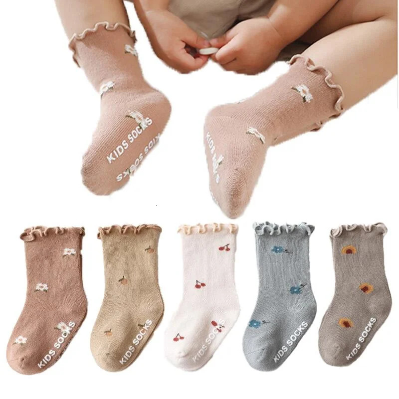 Kids Toddlers Girls Anti-slip Floor Cotton Children Baby Girl Socks 0-5 Years Spring Autumn260408-image-1107952250
