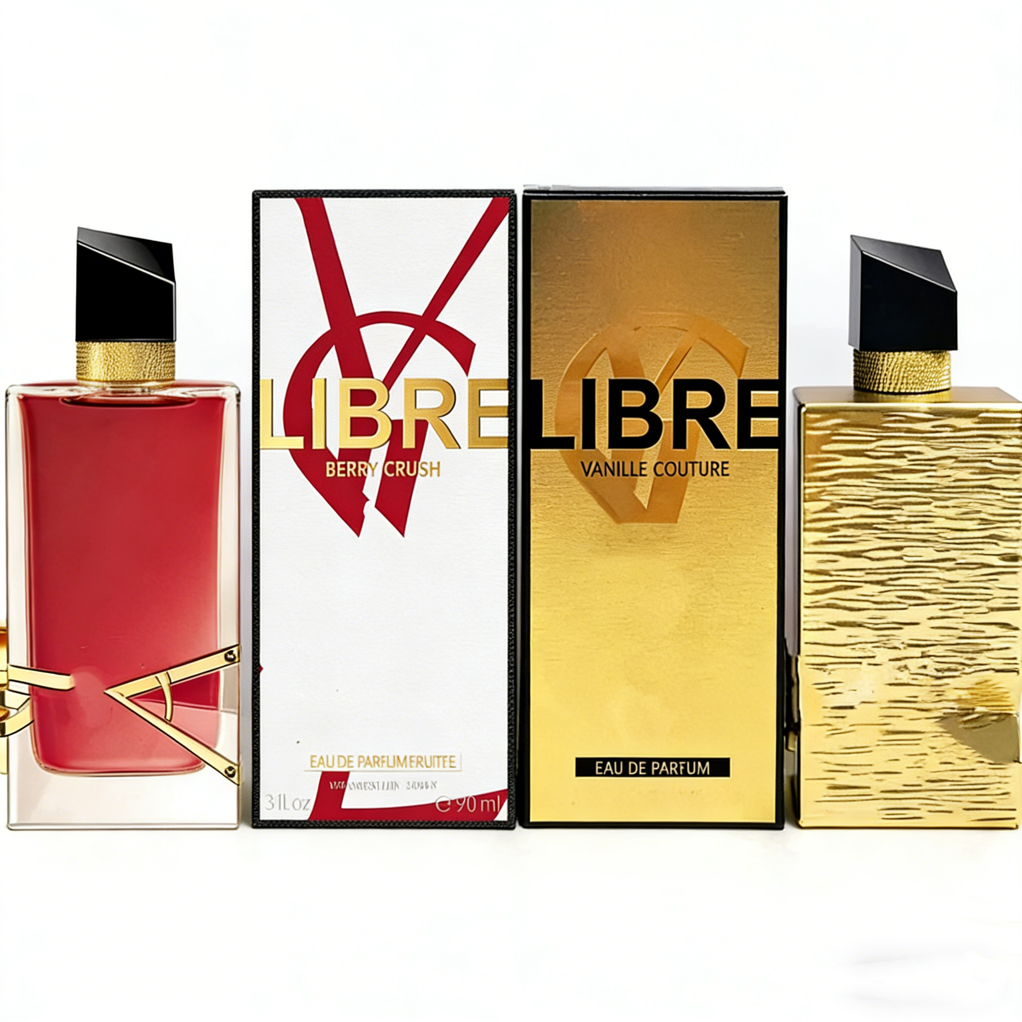 perfume 90ml Libre Berry Crush Vanille Couture Le Parfum Flowers Flames women Eau De Parfum Intense charming lady Body Mist-image-818590783