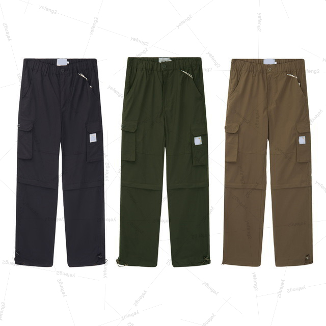 Mens Cargo Pants Multi Pocket Vintage Military American Classic Work pants Loose Straight Leg Casual Trousers for Men Women-image-1100890221