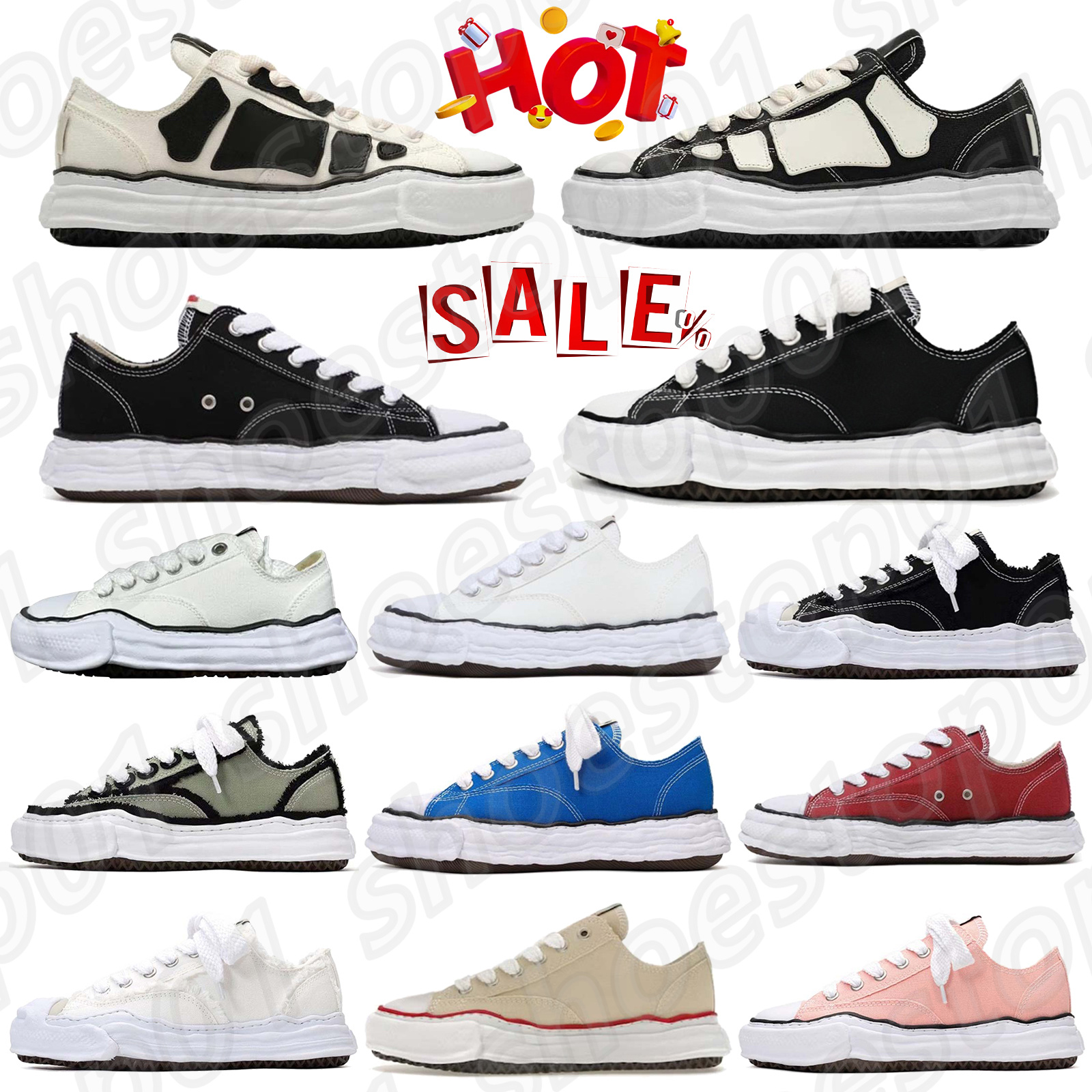 mihara men shoes miharas miahara designer shoe mens sneakers sneaker Peterson Sole Canvas Low Black Light Blue Hank Purple White Natural Pink Nav-image-971866284