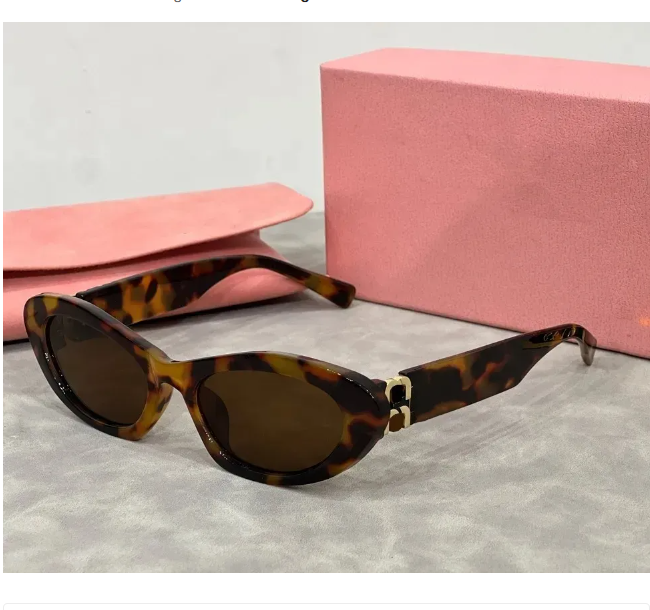 MM Sunglasses women designer sunglasses mu pink small mask woman oval frame mirror shades luxury metal sun glasses for womens y2k spicy girl with bo