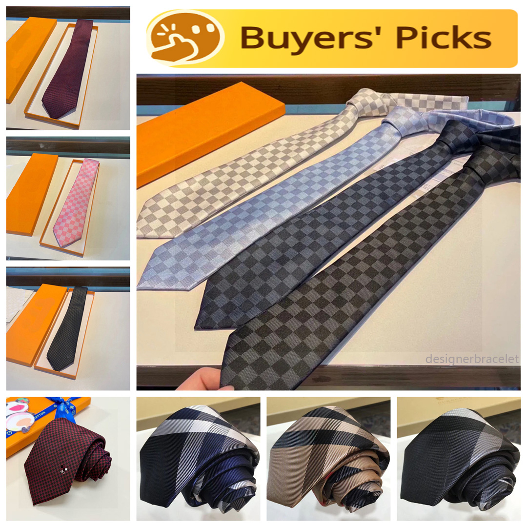 Tie designer tie men designer luxury high quality L square ties brand business neck wedding neck ties stripe retro party casual Silk Ties 20 Multipl