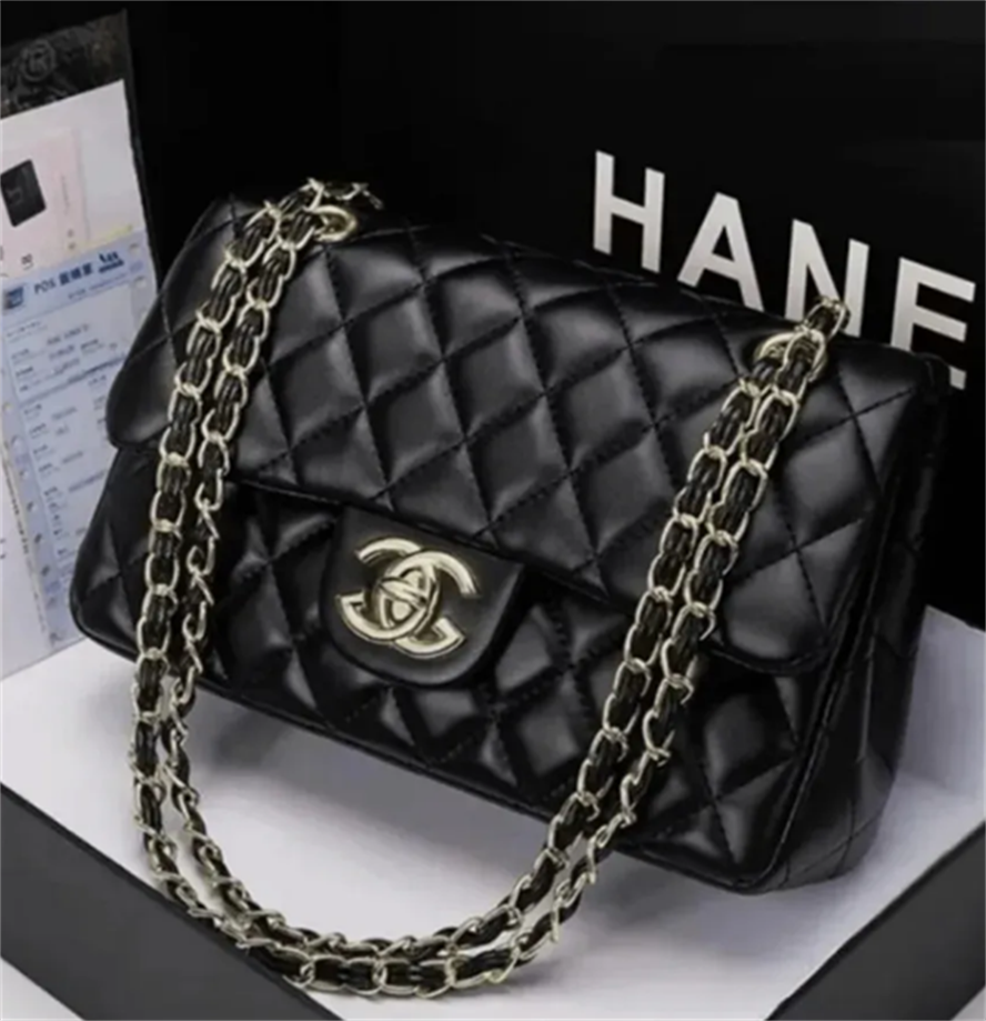 2028 Designer Handbag Shouder Chain Bag Cutch Fap Totes Bags Waet Check Veour Thread C Purse Doube Letters Soid Hasp Waist Square Stripes Women