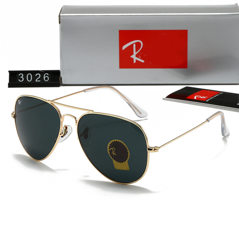 Sunglasses lens designer womens Mens Goggle senior Eyewear For Women eyeglasses 3447 frame Vintage Metal Sun Glasses With Box Rubber legs Wayfare-image-940612527