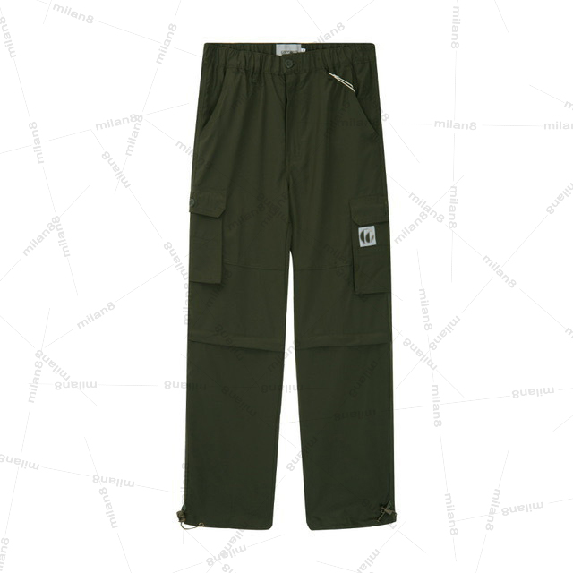 Mens Cargo Pants Multi Pocket Straight Leg Streetwear Trousers Outdoor Sports Daily Casual Lightweight