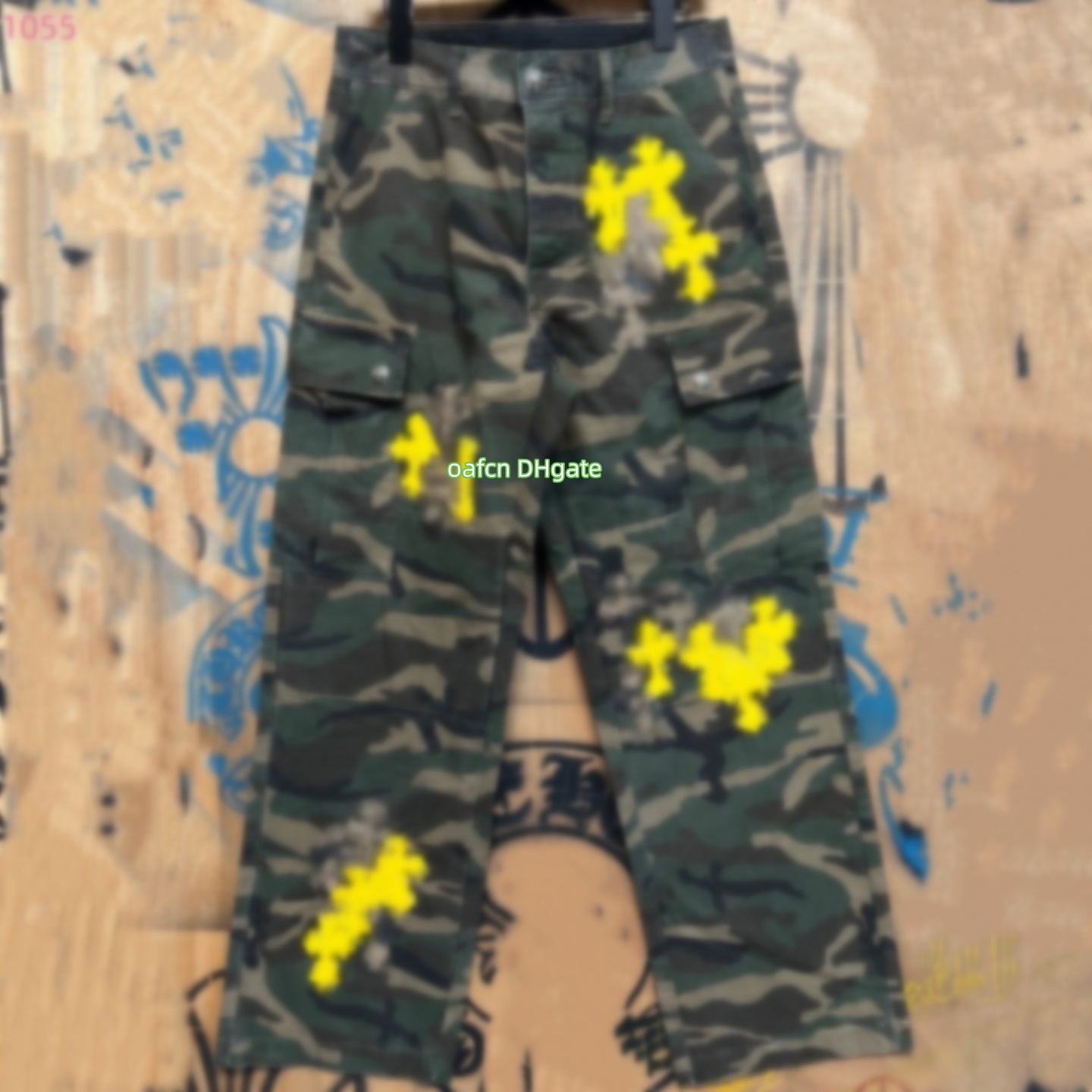 26SS designer jeans jeans for mens baggy jeans luxury jeans men Classic letter patterned denim denim series camouflage pants mens clothes jeans 1055
