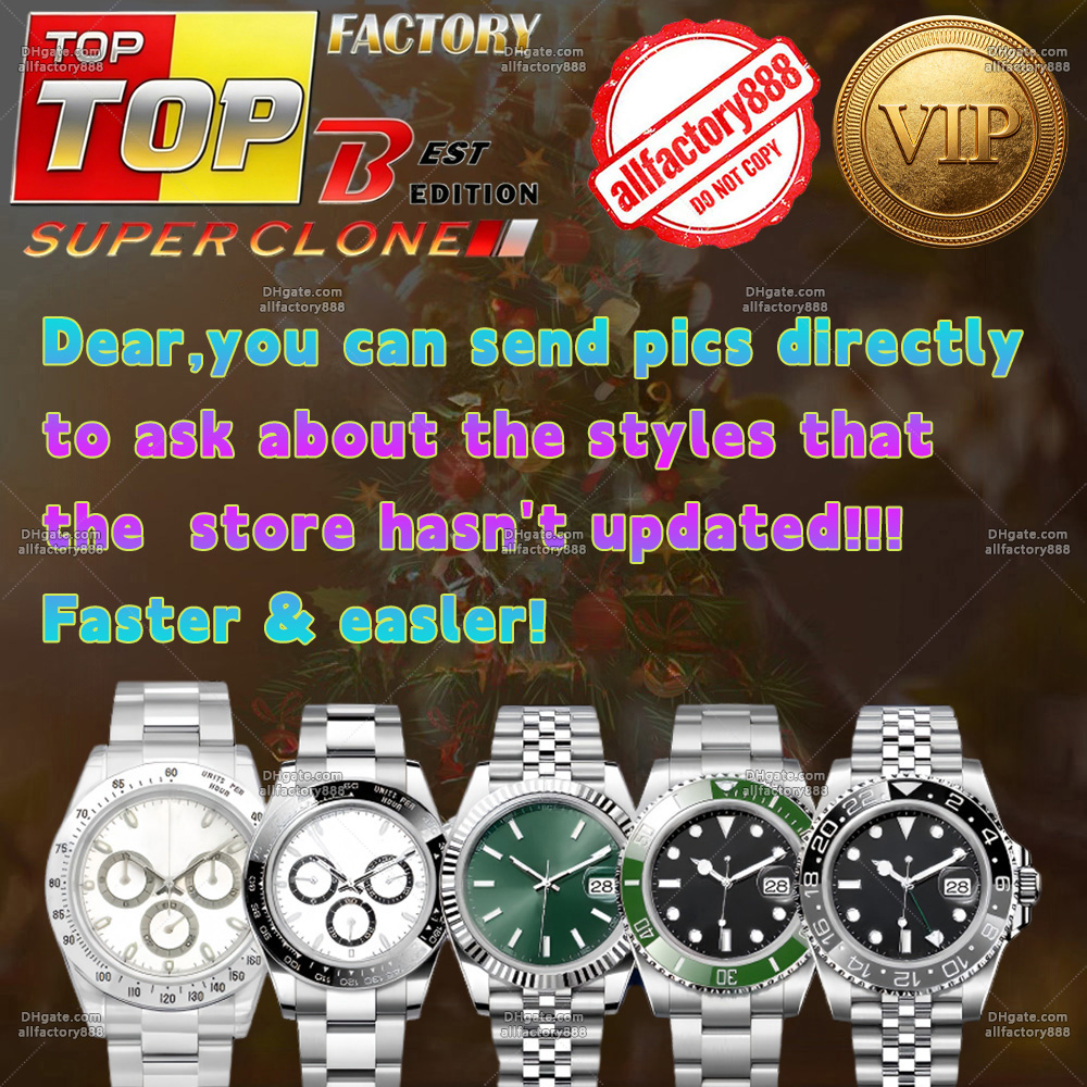 Top Factory Super Clone Luxury Mens Womens Watches Mirror Quality Designer Watch / This Link is for watches that have not been updated in the store