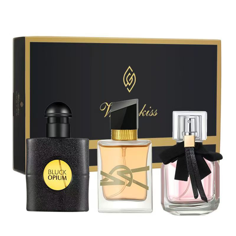 3-piece women's perfume set, long-lasting floral and fruity scent, a Mother's Day gift, perfume for parties, gatherings, couples, dates-image-1105908525