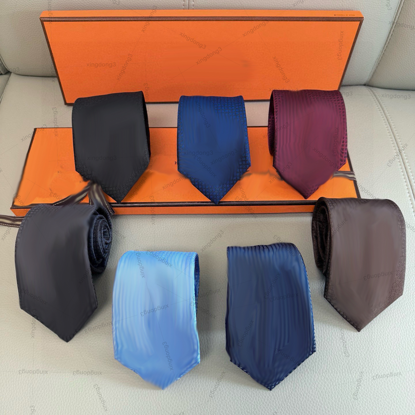 Luxury Silk Tie For Men Classic Jacquard Woven Business Necktie Formal Wedding Suit Accessory-image-1101054820