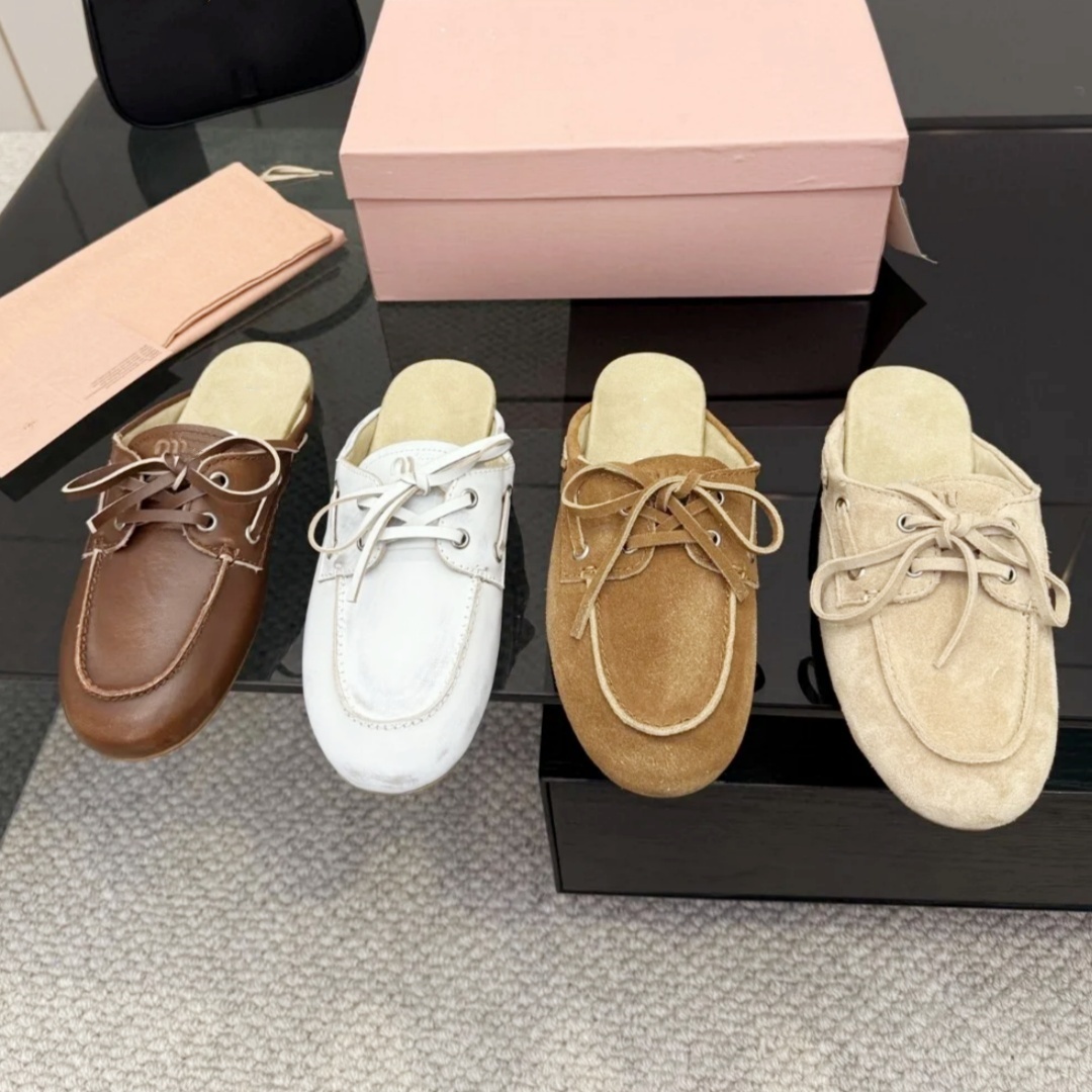 10a Designer Slipper Woman Sandal Suede Leather Mule Flat Heel Moccasins Shoes Comfort slide Pool sliders Summer Beach Luxury Outdoor sport walk