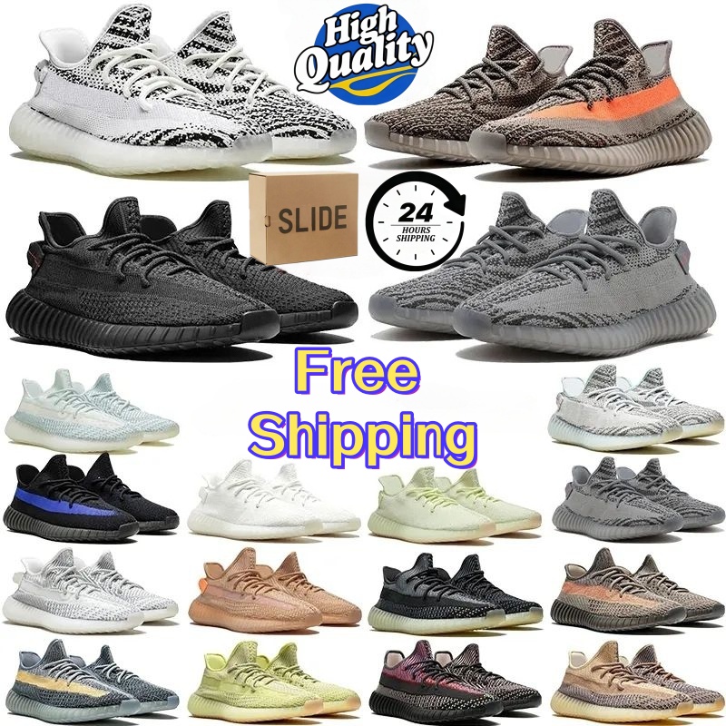 Free Shipping Designer Running Shoes 350 Boots For Men Women Sneakers Mesh Classic Triple Black White Onyx Cream Bone Breathable Outdoor Trainers Wi