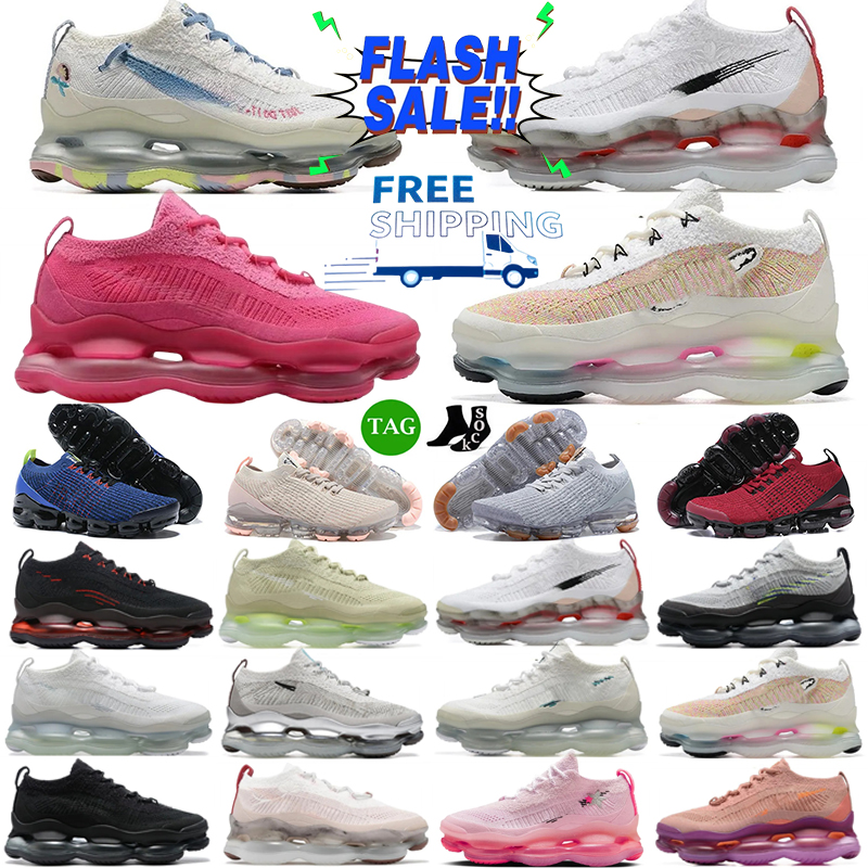 2026 Designer FK running shoes women's men's scorpion black Persian violet cream lemon wash runner sports platform sneakers evaporator Wol