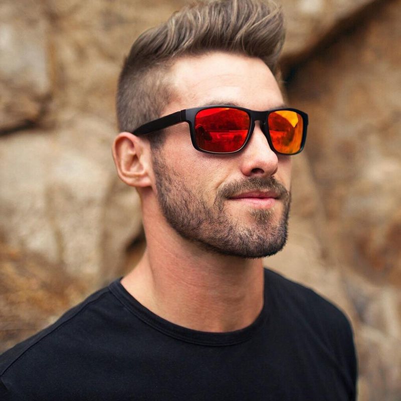running sunglasses men designer sunglasses outdoor sports polarized sunglasses. the lenses of most brands are made of TAC polarized material running