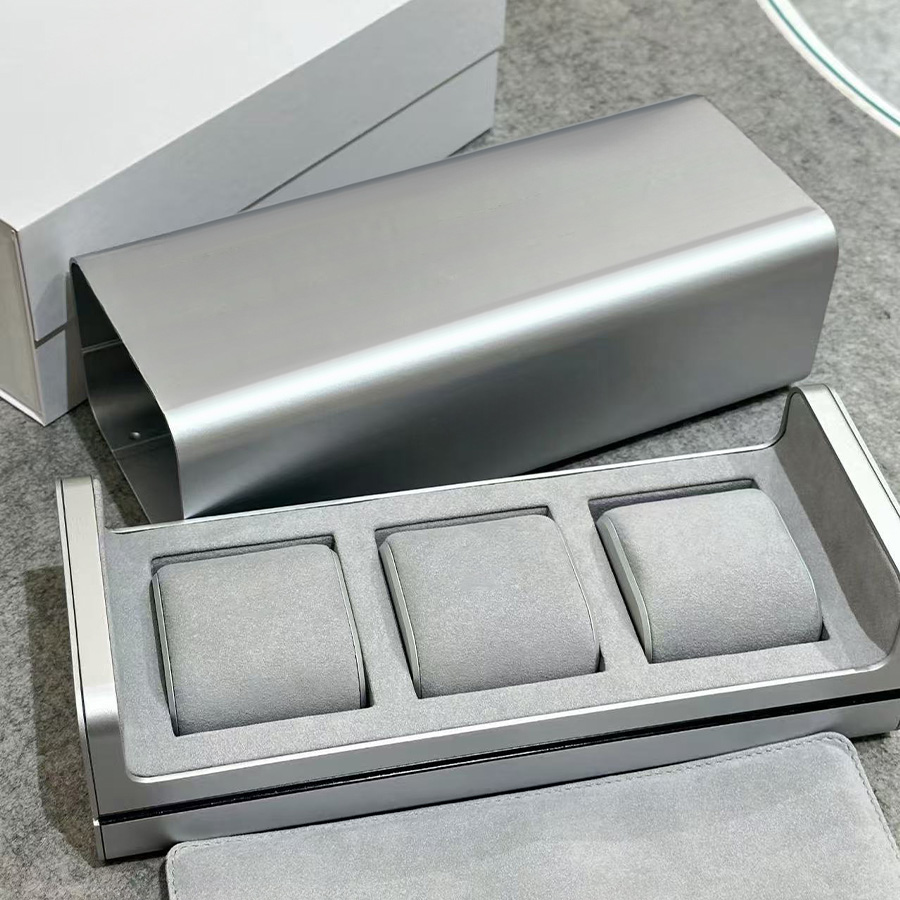 Designer Watch Box Aluminium Card Bags Holder Designer Pocket Purse Unisex Credit ID Card Holder Luxury Coin Wallet Portable Wallets Fashion Letter
