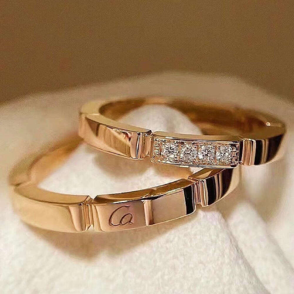 Ring Designer Rings For Women Men Titanium Steel Paved Zircon Band Ring 9 Unique Styles Luxury Fashion Jewelry For Couple Engagement Wedding Dail-image-1101266610