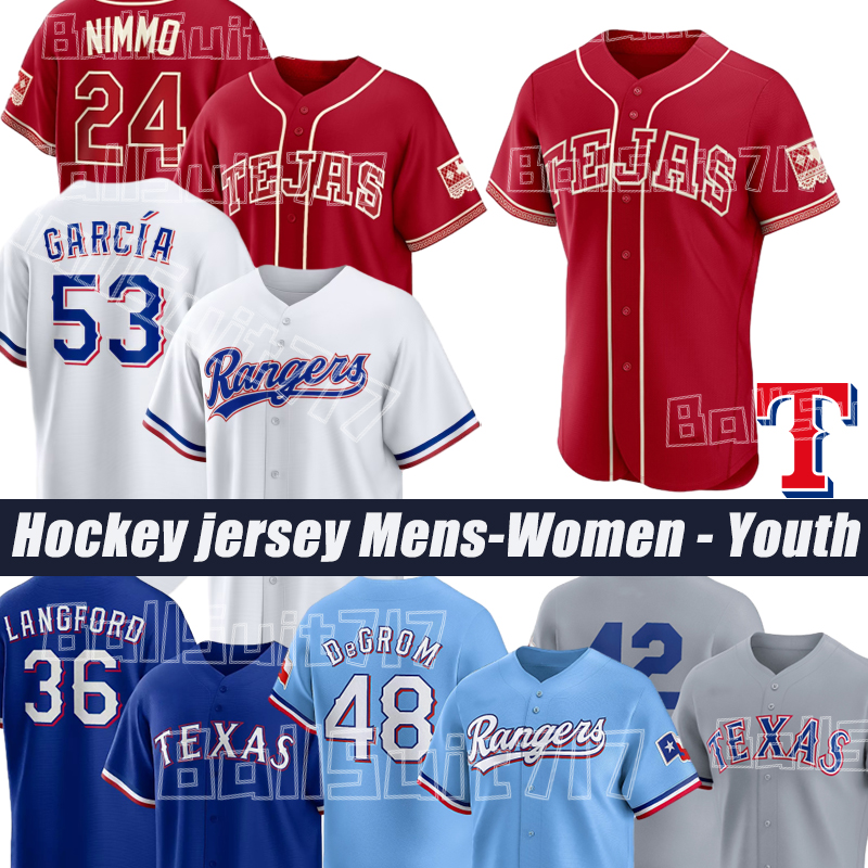 5 Corey Seager 48 Jacob deGrom 2026 city custom Custom Baseball Jerseys Texas Ranger Jersey Nolan Ryan Marcus Semien City Connect Josh Smith Adol-image-929495992