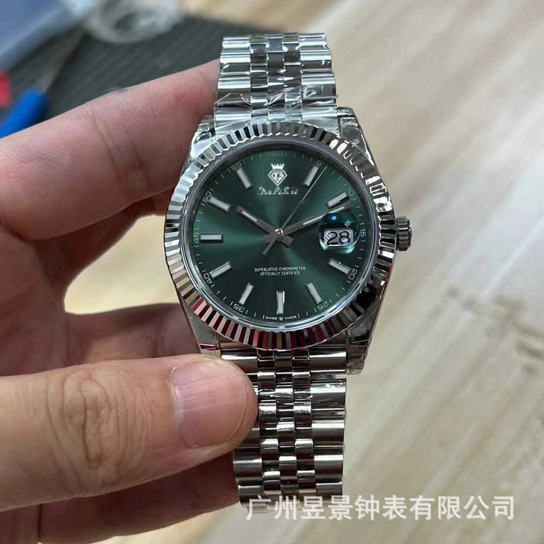 Luxury watches, high-quality watches Factory Mint Log Green Radish 4 Gray Plate 2836/3235 Movement Five Yuan Business Mens Mechanical A P