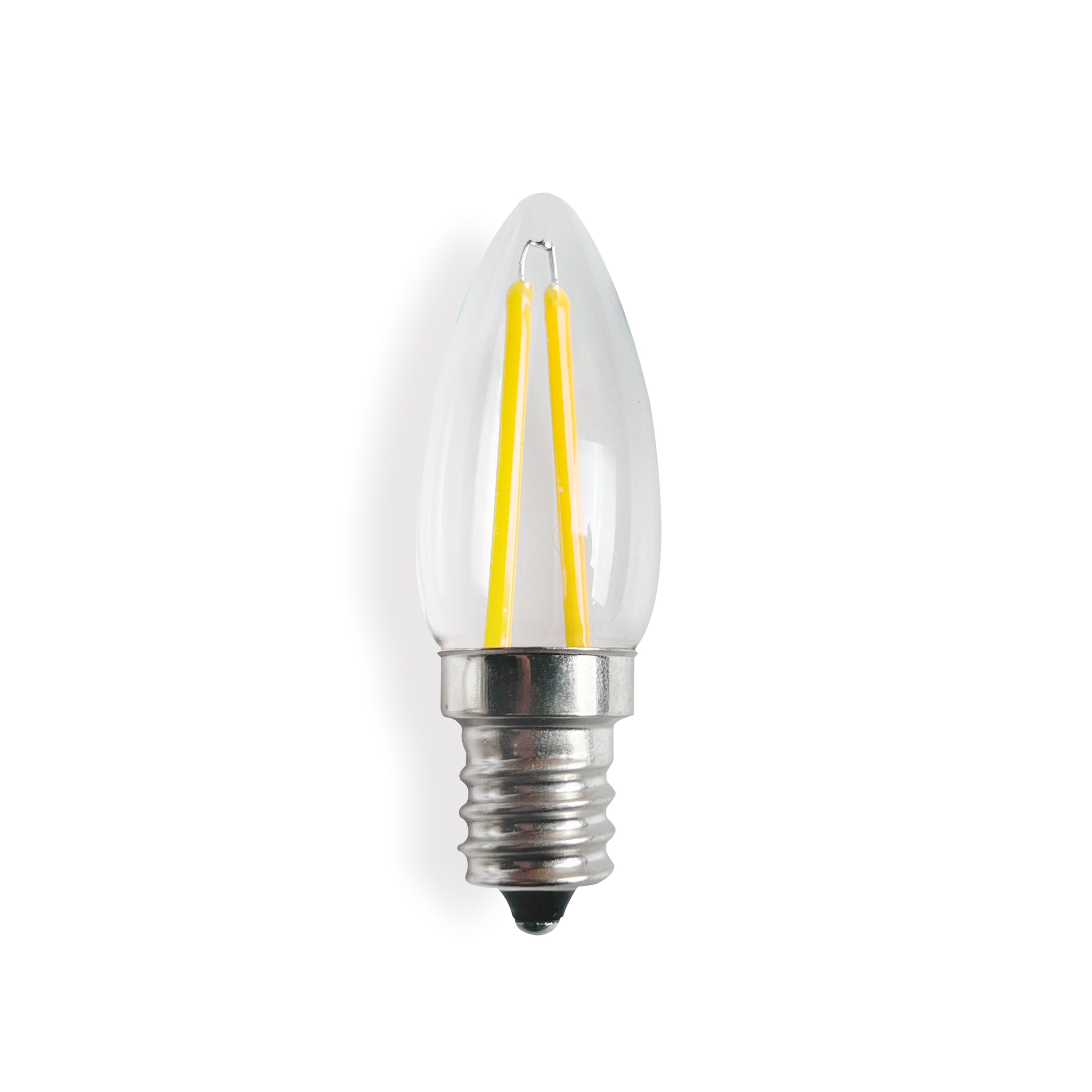 E12 LED Candle Lamp 220V 110V 1.5W Filament COB Bulb refrigerator Light Candelabra Base Chandelier replace Halogen lighting-image-1101175197