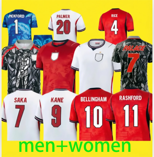 26 27 World Cup 2026 Soccer Jerseys retro football tops football shirt BELLINGHAM kits BECKHAM KANE SAKA RICE FODEN National Team Kids maillot-image-953631049