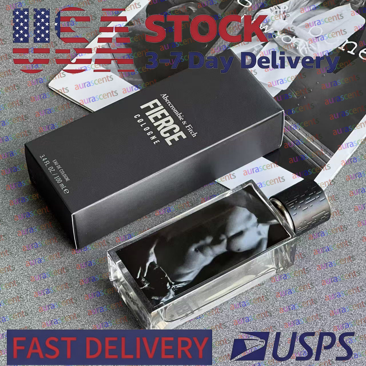 men cologne designer AF FIERCE COLOGNE Eau De Cologne 100ml Long Lasting EDP Cologne Spray Body Mist Male Parfum High Quality luxury perfume
