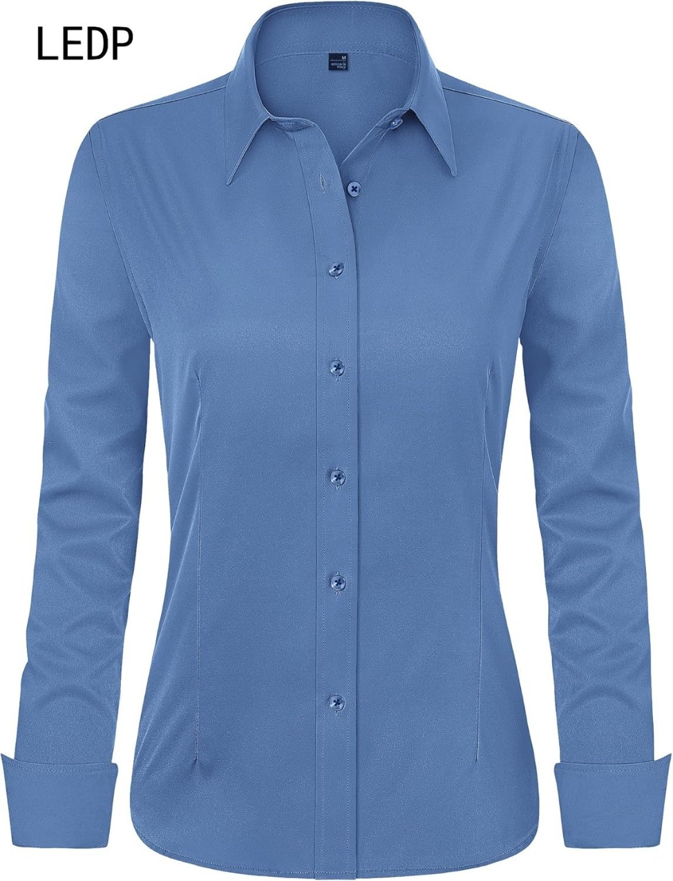 257189 Collection Mandeb Chemise en soie glacée Grand littoral fractal pour femmes Respirabilité Système forestier mathématique