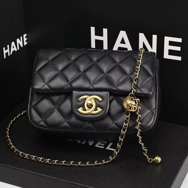 Top Mini Designer Handbag Shouder Chain Bag Cutch Flap Totes Bags Waet Check Veour Thread C Purse Doube Letters Soid Hasp Waist Square Stripes Women