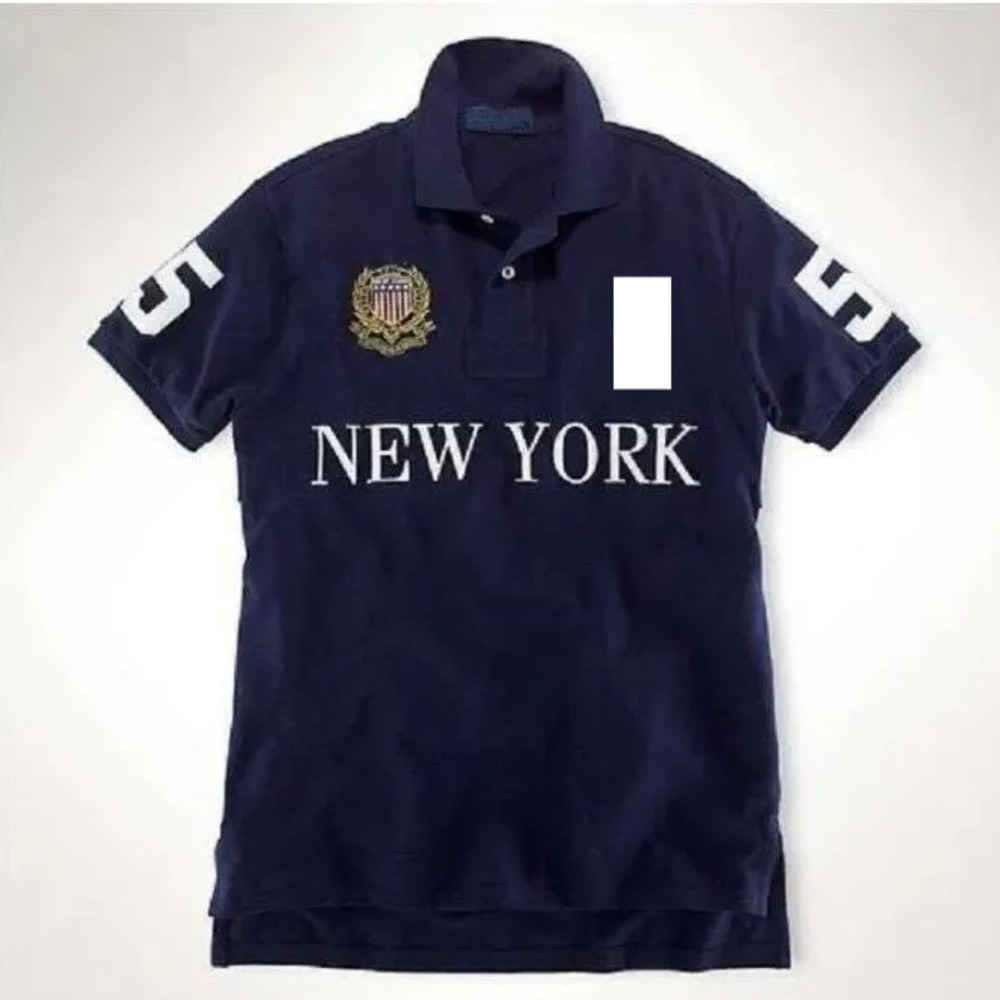 26Ss Luxury Designer Men's T-Shirts Clothes Polos Shirts Men Short Sleeve T-Shirt London New York Chicago Polo Shirt Dropshiping Hhigh Quality