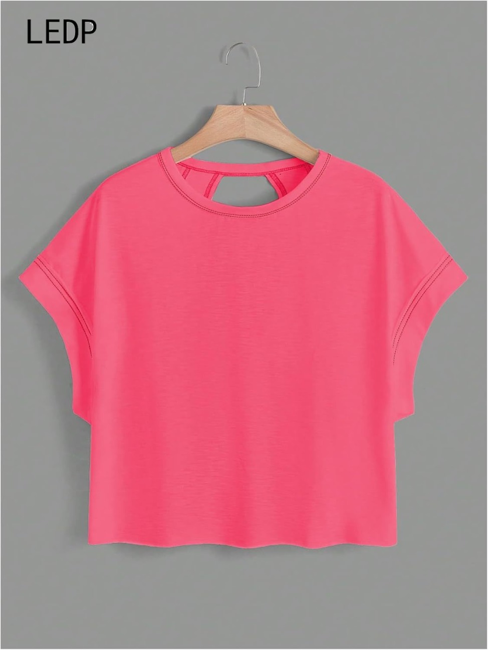 220561 Chemise en soie glacée à Double réfraction Polystone, grande taille, dame arc-en-ciel, résolution respirante, forêt miracle optique peut f