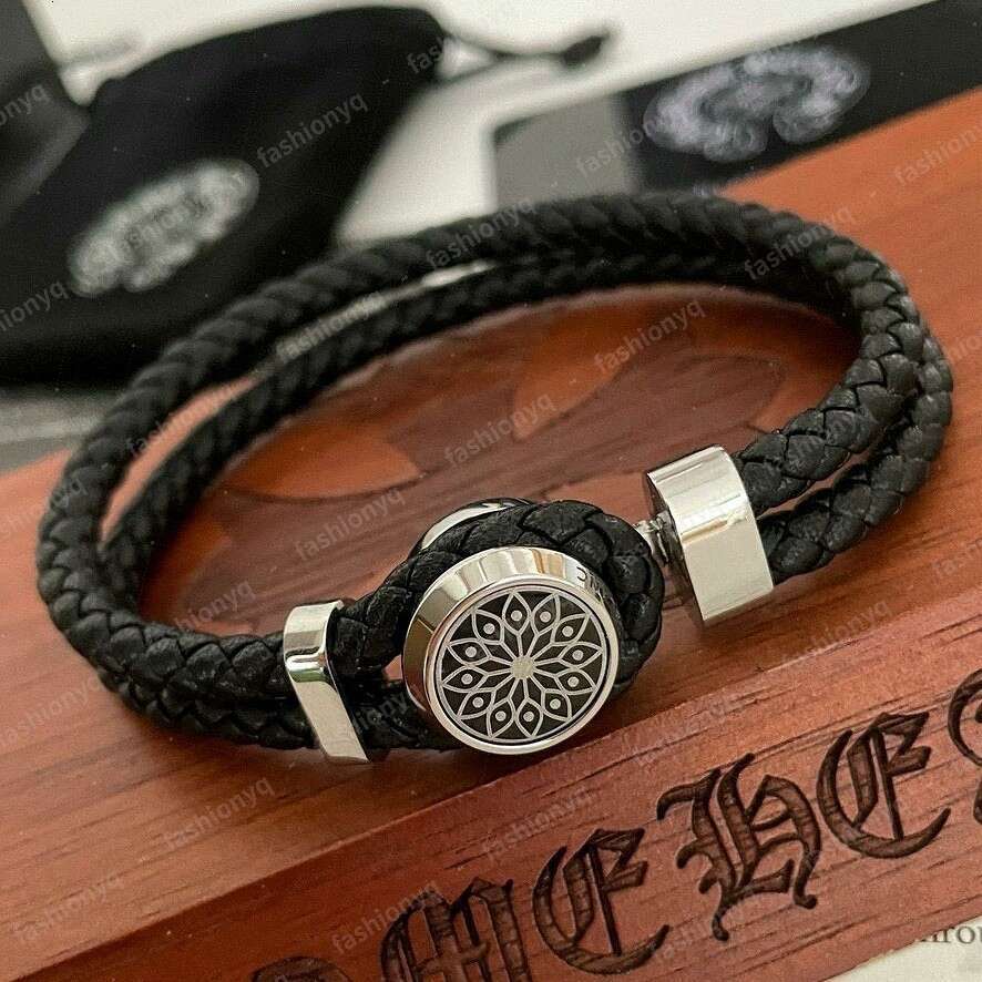 Luxury jewelry New Mon Urbanspirit Series Designer Bracelet Couple's Woven Leather MB Bracelet For Men Women Gift
