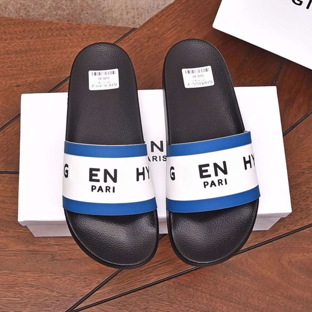 Designer Parisian Check Slides Summer Comfortable Beach Slippers Men Women French Luxury Sandals Translucent jelly shoe Black White Pink Embossed Sl