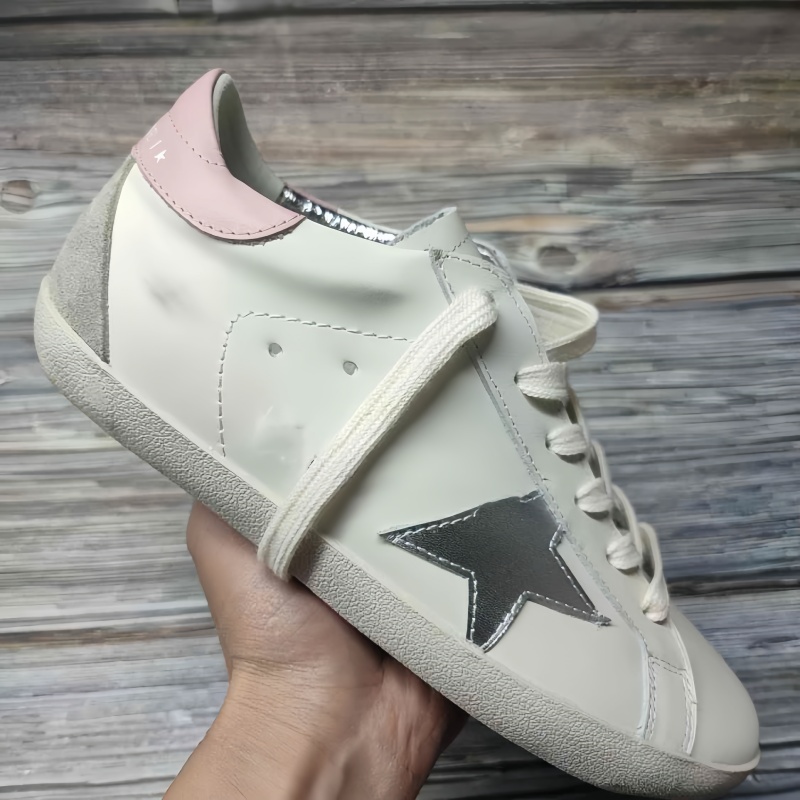 Casual shoes fashionable sneaker top designer shoes breathable running shoes outdoor hiking shoes patchwork shoes best-selling star-shaped ornament