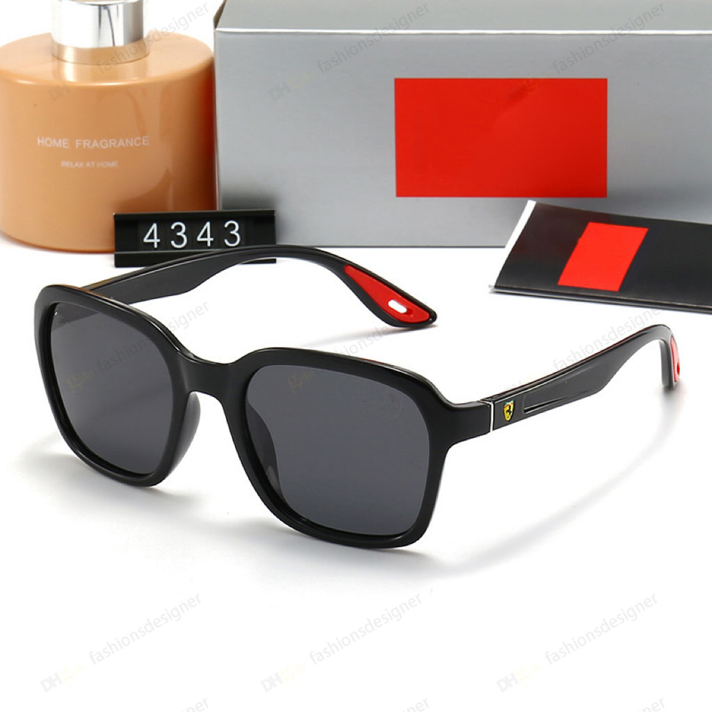 Sunglasses mens sunglasses Scuderia sporty mens sunglasses with UV protection for cycling business driving sunglasses designer 4343 casual running s