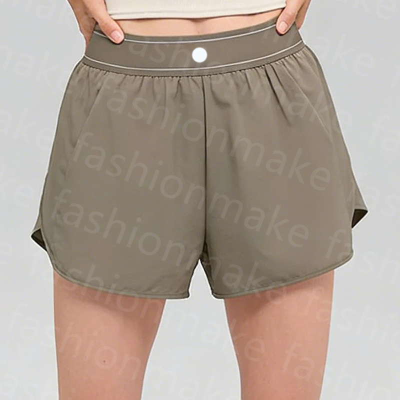 Womens Short Pants Casual Slimming Summer Anti Glare Leggings Loose Breathable Solid Color Quick Drying Sports Shorts Size S-XL
