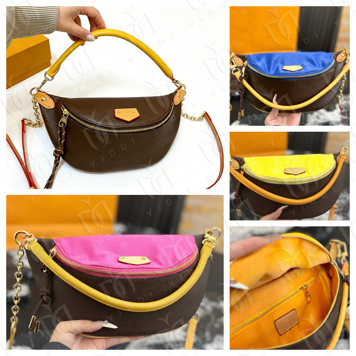 Monogram Fanny Pack Designer Bumbag Multi-purpose Waist Bag Crossbody Stylish Casual 2026 New Sling Bag for Men Women Luxury Belt bag Daily Sport &