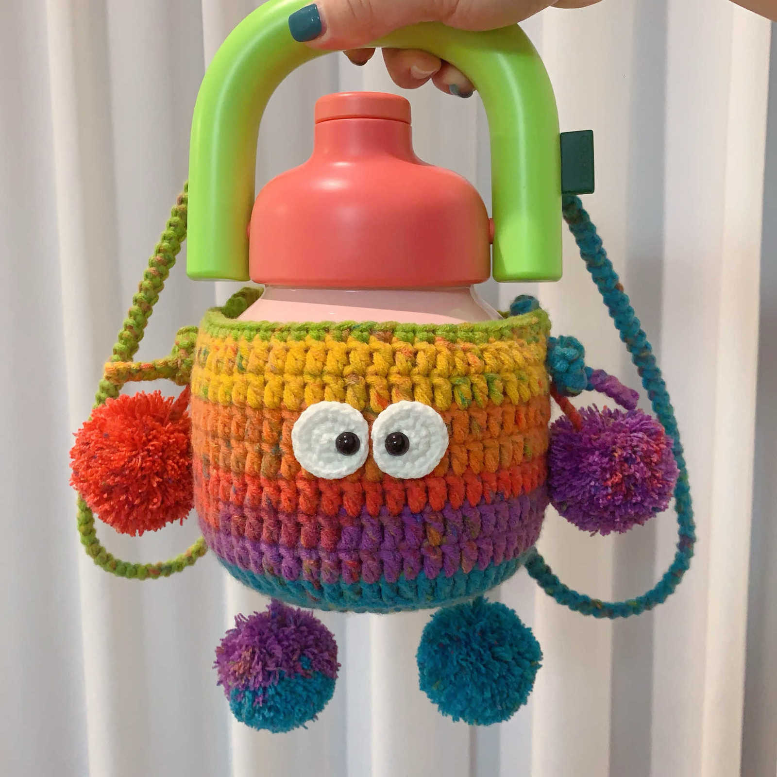 He Xu's Little Monster Cup Set - Finished Product - Cute Handmade DIY Creative Cup Set - Cup K260413-image-1101447791