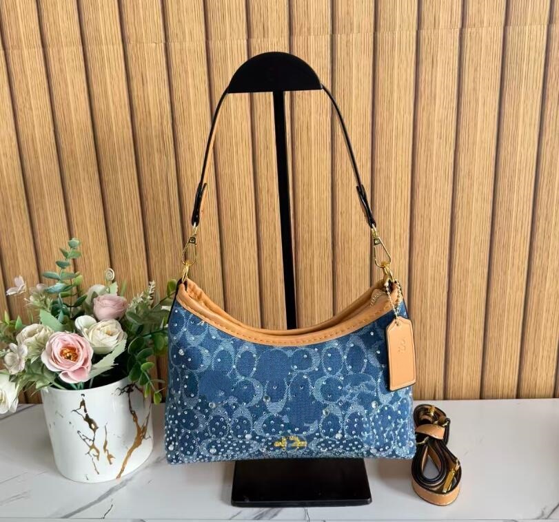 Top Designer bag Women Nano Mini Shoulder bag Lady Denim Crossbody Bags Luxury Leather Classic sac luxe Jean pochette Clutch Handbag Purse