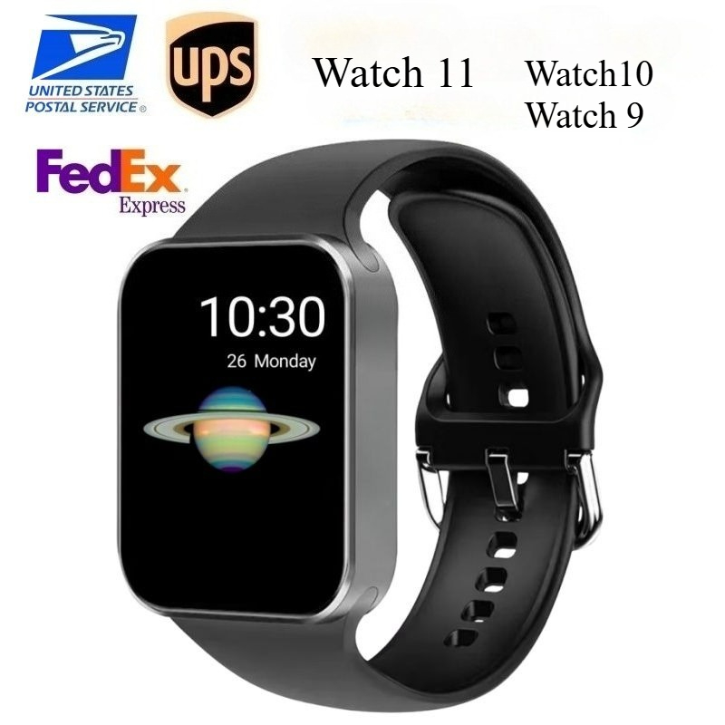 New Smart Watch Series 11 Series 10 Series 9 Ultra3 Ultra2 New Touch Screen Wireless Charging Bluetooth Call Marine strap Sports Smart Watch Stra-image-1101365056