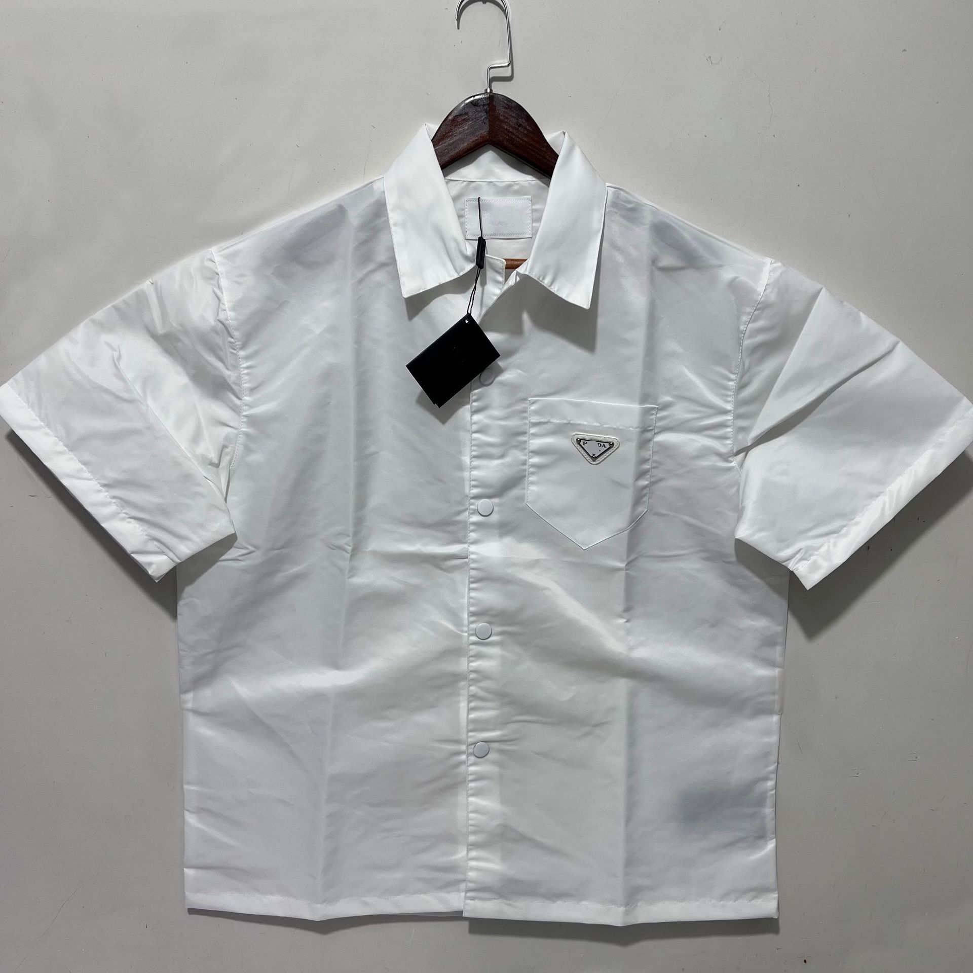 Designerkleding voor heren, designer overhemd, klassiek retro poloshirt, hoogwaardige shirts met omgekeerd driehoekig logo, zomer, waterdicht, luxe