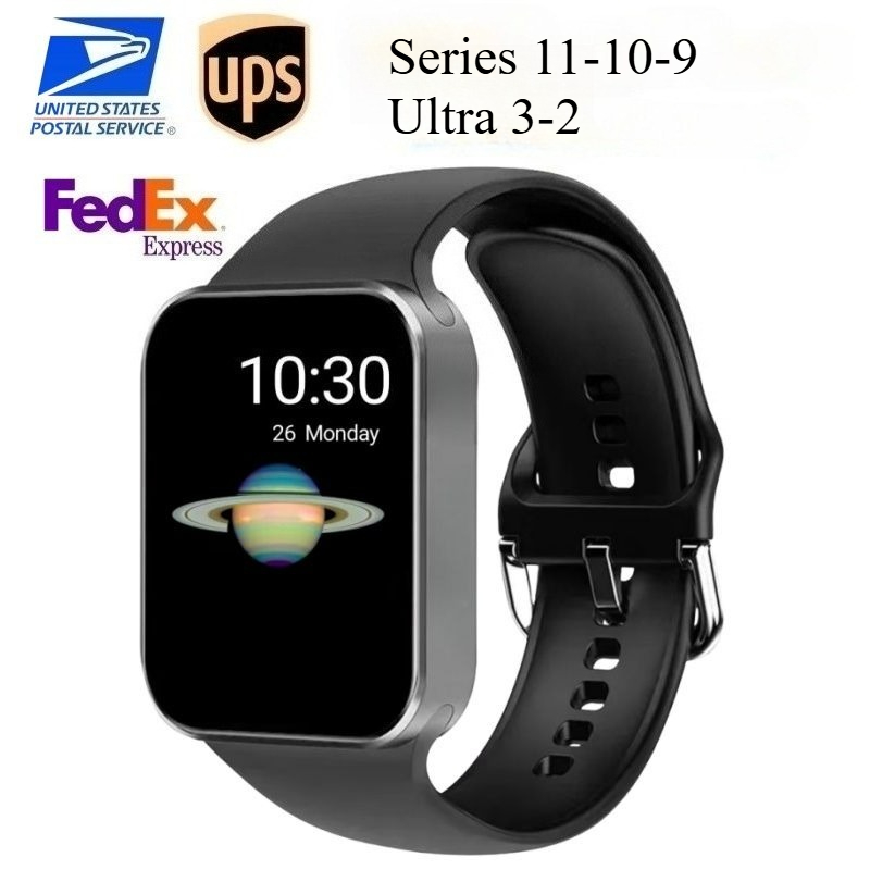 Smart watch Series 11 Series 10 Series 9 Ultra3 Ultra2 Series 9 New Smartwatch Touch Screen Wireless Charging Bluetooth Call Marine strap Sports-image-1101365432