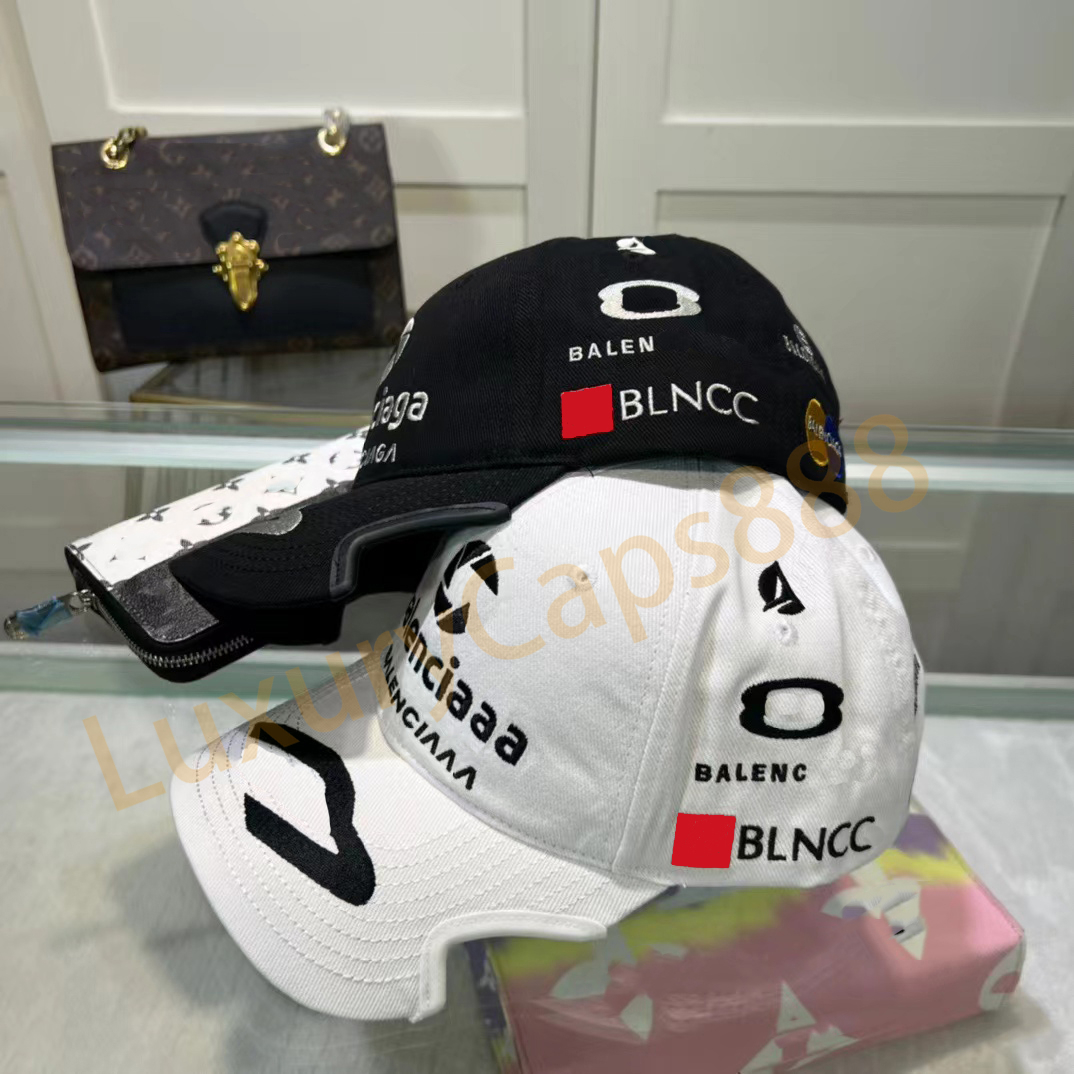 Designer Baseball Cap Adjustable Chessboard Casquette Hats Solid Letters Spridng Fall Fashion Casual Street Summer Snapback Sunshade Caps Beach L
