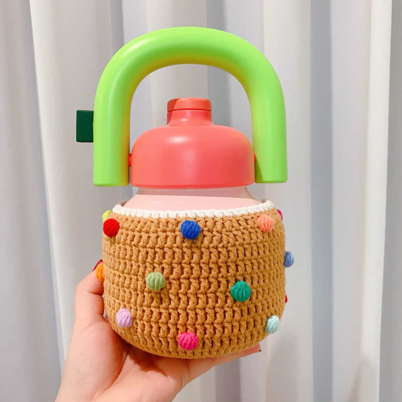 New color design cups: He Xu large-mouth cup/Portable tea pot cup cover/ Creative cup cover K260413-image-1101441304