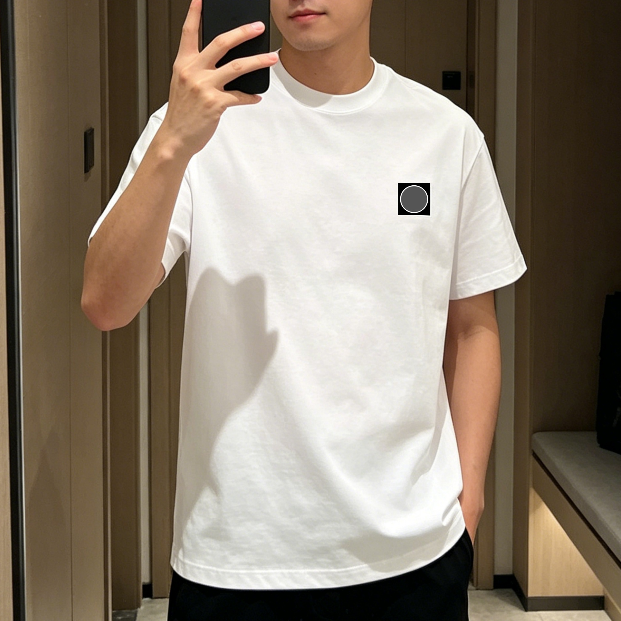 Designer Mens Tshirts Printed Fashion man T-shirt Cotton Casual Tees stones Short Sleeve Hip Hop Streetwear Luxury islands TShirts