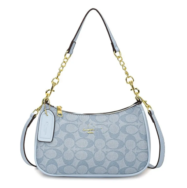2026 New Cherry Teri shoulder Bag designer Purse Genuine leather underarm handbag Armpit tote leather crossbody denim Sacoche ladies Clutch wallet H