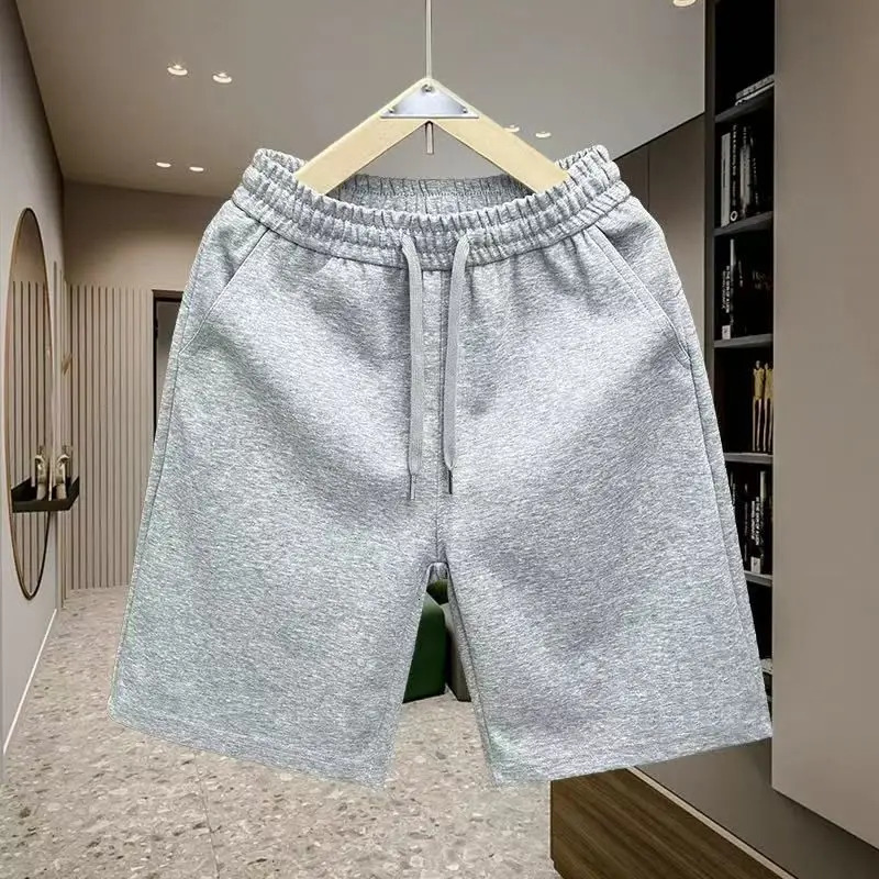 Summer Pants Pure Cotton Breathable Mens High-end Shorts Korean Version Couple Casual Sports Pants Versatile 260408