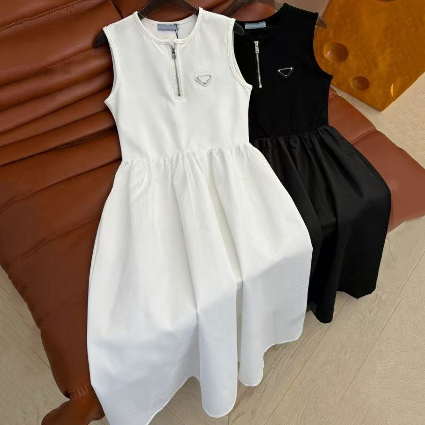 Designer 26Ss Designer's Brand New Sleeveless Vest Dress Waist Cinching Design Slim Fit High Quality Women's Jacket In Asian Sizes S L 1d6