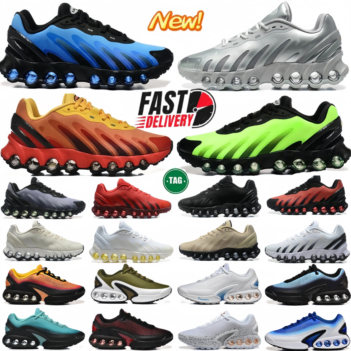 Dn Plus Tn Running shoes Maxdn Dns dn8 Mens Women Summit White Silver Bullet Black Pure Platinum Dawn All Day Volt Bred Burgundy Crush designer Trai