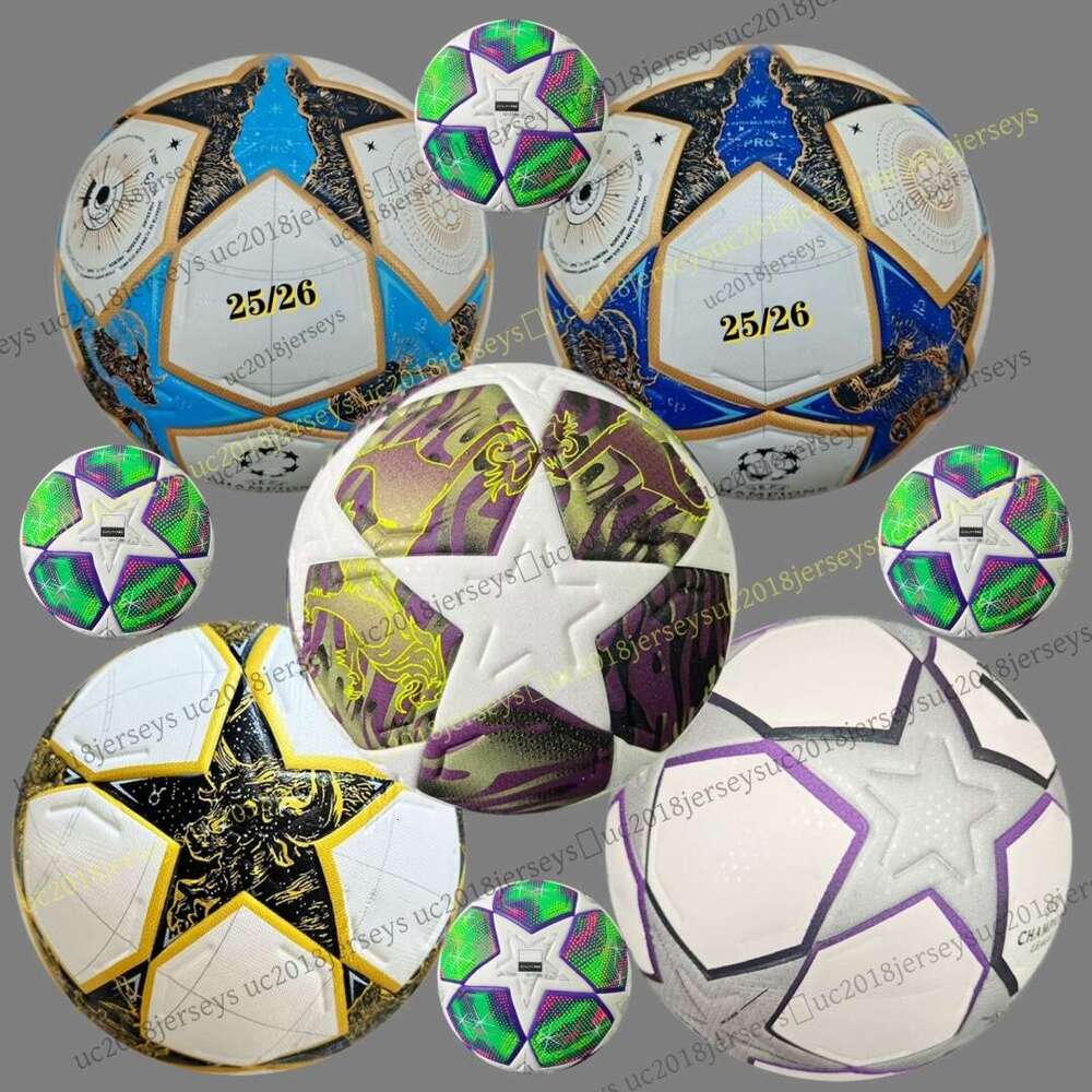 2025 2026 footballs Soccer European football Ball Official pu football Champions League Match Balls Argentina Training Football 25 26 ucl ball size